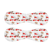 Balle De Baseball Drôle Père Noël et Reindeer Cartoon (Panneaux)