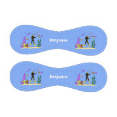 Balle De Baseball Drôle plongeur et poisson mer créatures dessin ani (Panneaux)