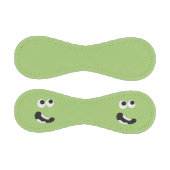 Balle De Baseball Drôle visage effrayé par la nouveauté (Panneaux)