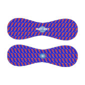 Balle De Baseball éclair rouge&bleu personnalisé (Panneaux)