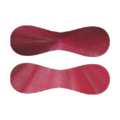 Balle De Baseball Éclats de satin rose (Panneaux)