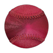 Balle De Baseball Éclats de satin rose (Devant)
