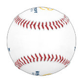 Balle De Baseball École Whitmore Personnalisé Baseball (Dos)