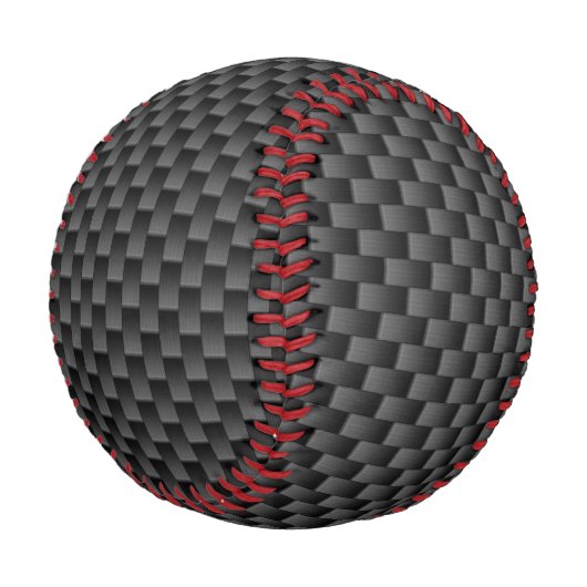 Balle De Baseball Élégant Arrière - plan d'impression en fibre de ca (Angle)