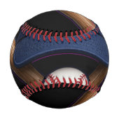 Balle De Baseball Emblème d'équipe de baseball populaire (Devant)