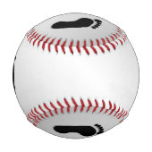 Balle De Baseball Empreintes nues (Dos)