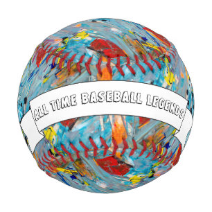 Balle De Baseball En mémoire de baseball légendes baseball