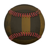 Balle De Baseball Engrenages à vapeur et papillons bleus (Devant)