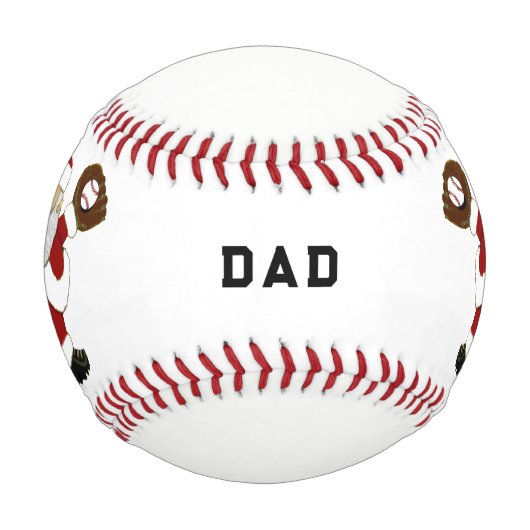 Balle De Baseball Ensemble de Noël de baseball (Devant)