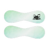 Balle De Baseball Ensemble de tambour monogramme vert (Panneaux)