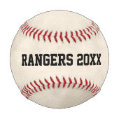 Balle De Baseball Entraîneur De Baseball Avec Boule Sur Peinture (Dos)