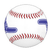 Balle De Baseball Entraîneur personnalisé numéro un (Dos)