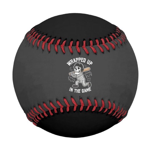 Balle De Baseball Enveloppé dans le jeu baseball Halloween (Devant)