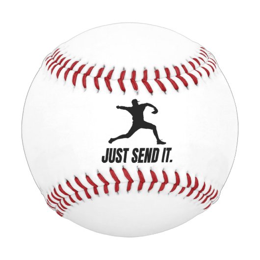 Balle De Baseball Envoyez-le Baseball (Devant)