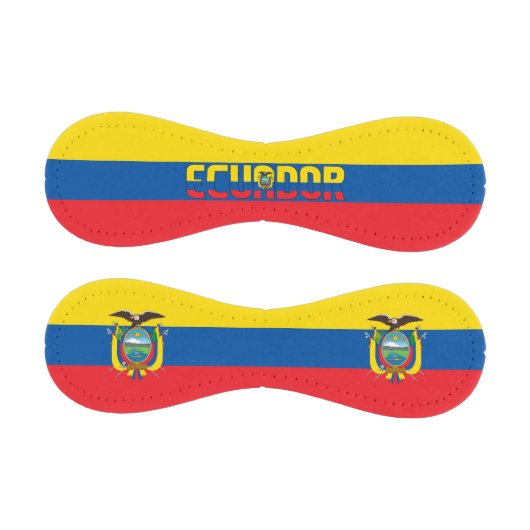 Balle De Baseball Equateur Drapeau et blason Patriotique (Panneaux)