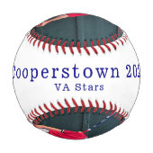 Balle De Baseball Équipe de baseball Cooperstown personnalisée Garde (Dos)
