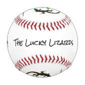 Balle De Baseball Équipe de Yin Yang Lizards (Dos)