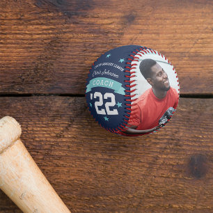 Balle De Baseball Équipe d'entraîneurs personnalisée Roster et photo