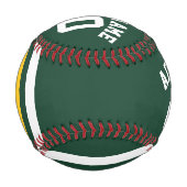 Balle De Baseball Équipe Jersey avec nom et numéro personnalisés (Dos)