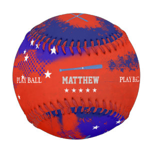 Balle De Baseball États-Unis chauve-souris et jouer le ballon person