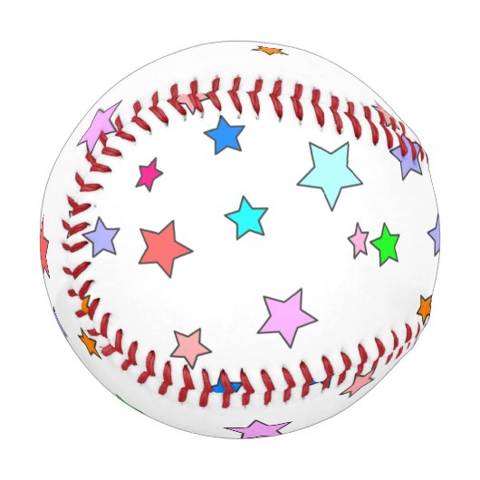 Balle De Baseball Étoiles (Dos Droite)