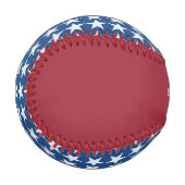 Balle De Baseball étoiles américaines personnalisées (Devant Gauche)