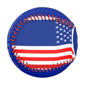 Balle De Baseball Etoiles Et Bandes Ciblées Mod Personnalisées (Devant Gauche)