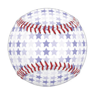 Balle De Baseball Étoiles Patriotique Blue Ombre