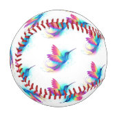 Balle De Baseball Exotic Rainbow Hummingbird (Devant Gauche)