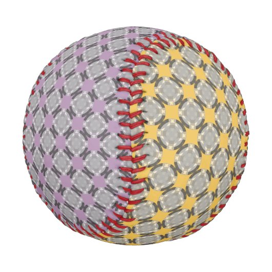 Balle De Baseball Faded Circle Grid par Kenneth Yoncich (Angle)