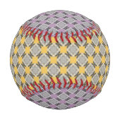 Balle De Baseball Faded Circle Grid par Kenneth Yoncich (Devant)