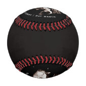 Balle De Baseball Faire-part de grossesse Sonogramme bébé Photo (Dos)