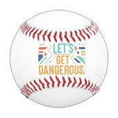 Balle De Baseball Faisons du baseball dangereux (Dos)