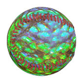 Balle De Baseball Falln Peacock Ammolite (Devant Gauche)