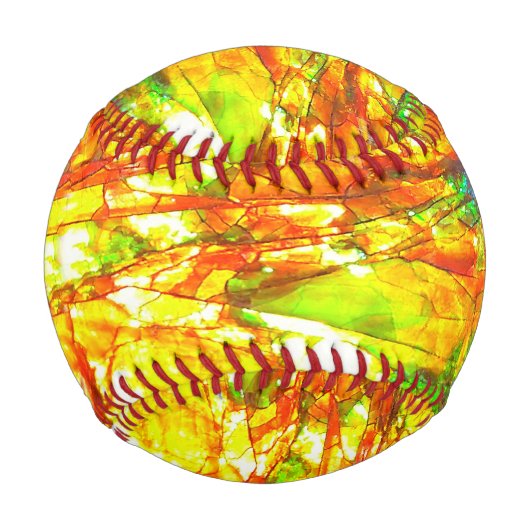 Balle De Baseball Falln Sunset Ammolite (Devant)