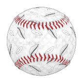 Balle De Baseball famille de mauvaises herbes Design Cent Trois (Devant)