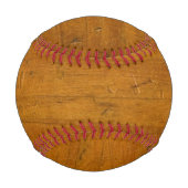 Balle De Baseball Faux Wood (Dos)