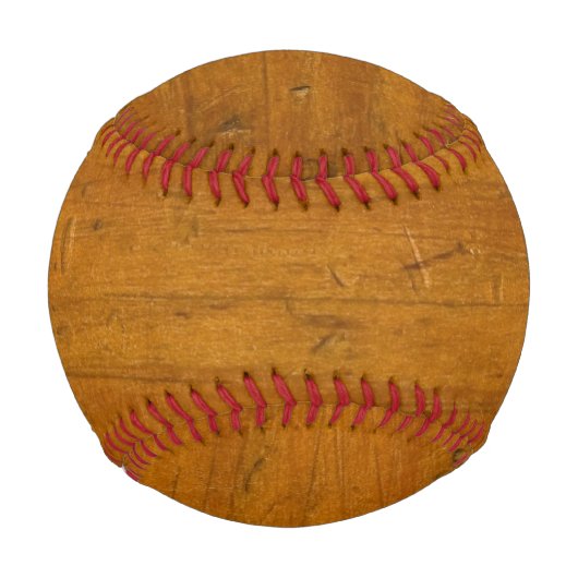 Balle De Baseball Faux Wood (Devant)