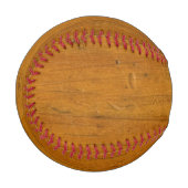 Balle De Baseball Faux Wood (Devant Gauche)