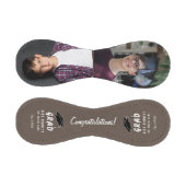 Balle De Baseball Félicitations Grad Grad Brown Graduation Cap 2 Pho (Panneaux)