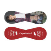 Balle De Baseball Félicitations Grad Red Graduation Cap 2 Photo (Panneaux)