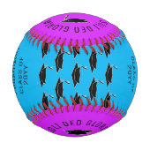 Balle De Baseball FÉLICITATIONS Modernes Classe De Diplôme (Dos)