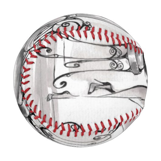 Balle De Baseball Femmes (Dos Droite)