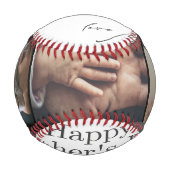 Balle De Baseball Fête des mères et des pères Baseball (Dos)