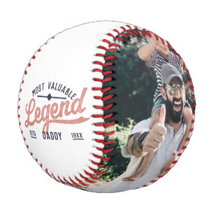 Balle De Baseball Fête des pères/Anniversaire Grand-père Papa De Enf