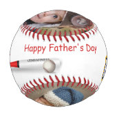 Balle De Baseball Fête des pères, Baseball Personnalisé (Dos)