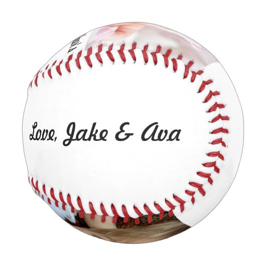 Balle De Baseball Fête des pères cadeau de base-ball (Dos Gauche)