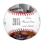 Balle De Baseball Fête des pères cadeau de baseball pour papa (Dos)