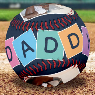 Balle De Baseball Fête des pères DADDY moderne garde photo