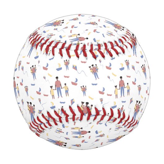 Balle De Baseball Fête des pères de baseball (Devant)